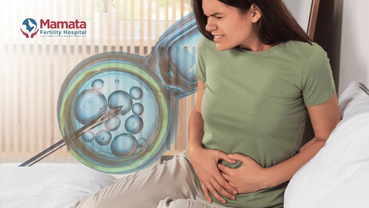 Is ovulation painful after IVF?