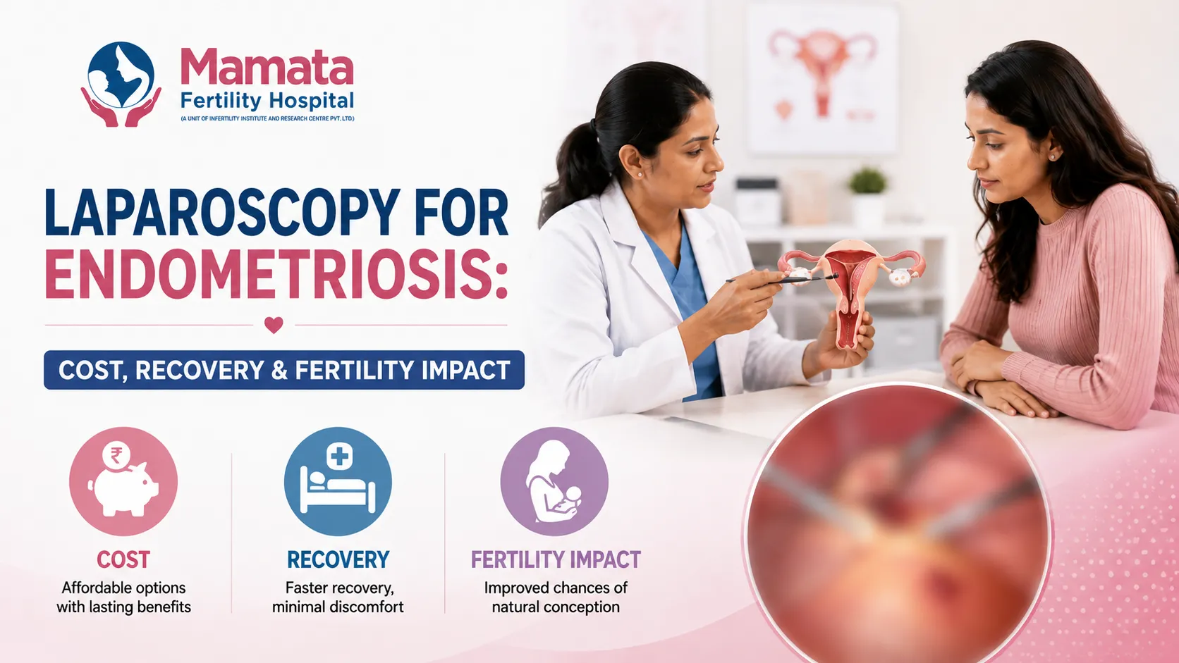 Laparoscopy for Endometriosis Cost, Recovery & Fertility Impact