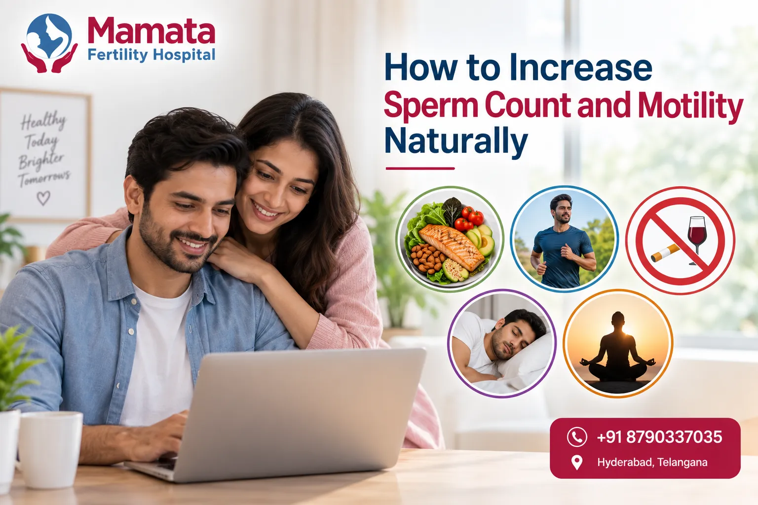 how to increase sperm count and motility naturally